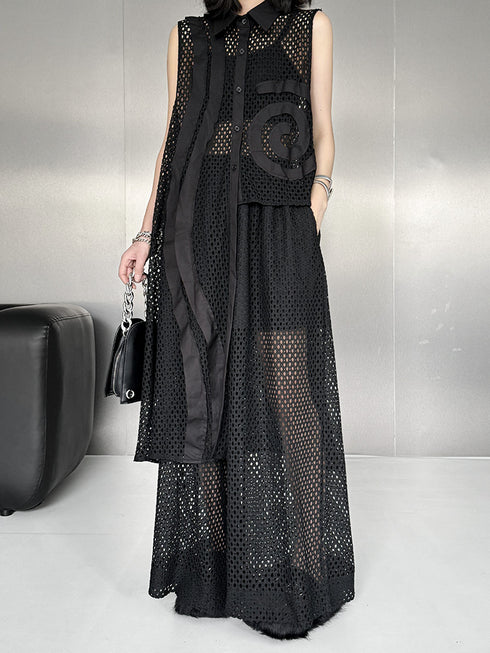 Mesh Swirl Layered Series